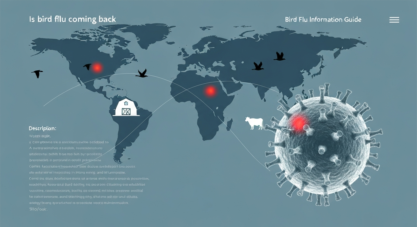 Is Bird Flu Coming Back? Evidence, Risks, and Practical Steps
